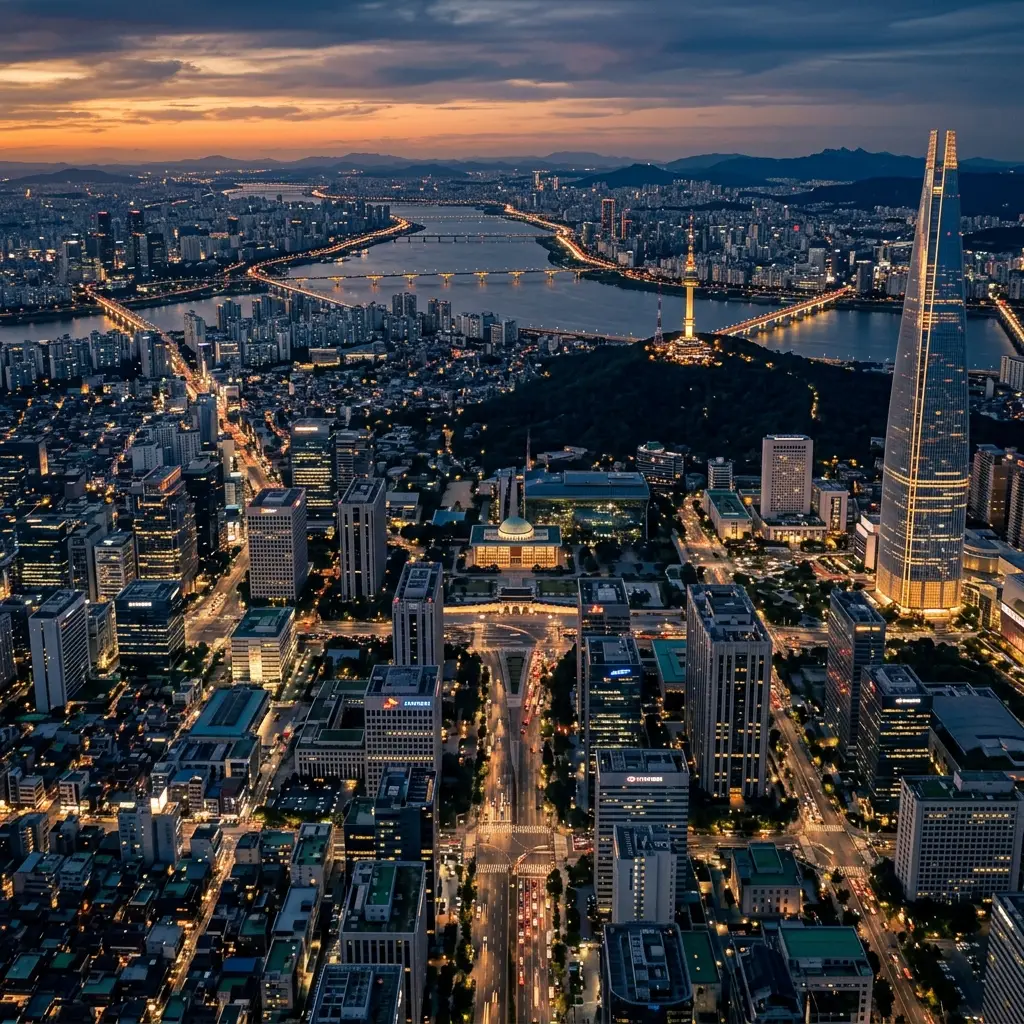 서울 도심 전경